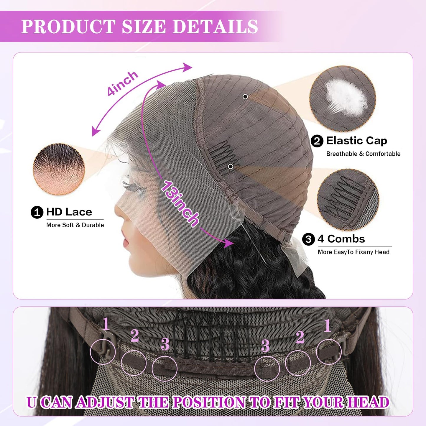 Ombre Lace Front Wig Human Hair Pre Plucked 1B/27 Highlight Lace Front Wig Human Hair with Baby Hair 180 Density 13X4 Body Wave Colored Lace Front Wigs Human Hair Glueless Wigs 20 Inch