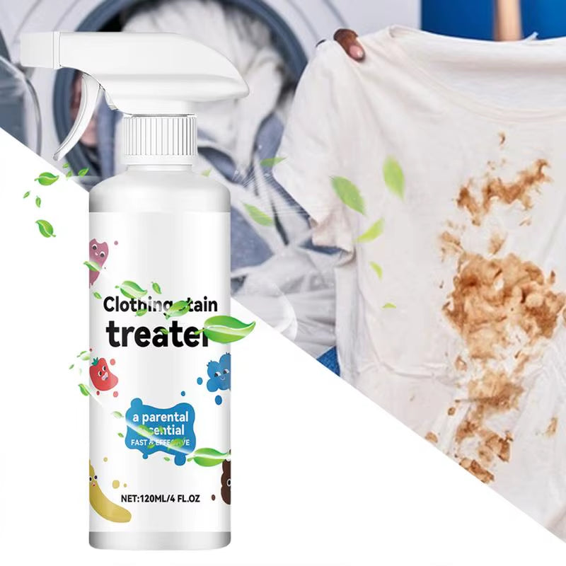 120Ml Spray Stain Remover Fabric Stain Treater Spray for Spot Cleaning Portable Stain Treater Spray for Clothes Underwear Carpet