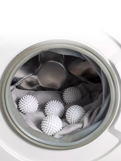 TPR anti Winding Laundry Ball Circular Pure White Magic Cleaning Drum Washing Machine for Dirt Removal and Knotting