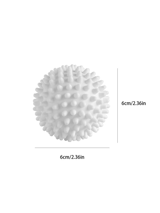 TPR anti Winding Laundry Ball Circular Pure White Magic Cleaning Drum Washing Machine for Dirt Removal and Knotting