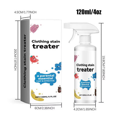 120Ml Spray Stain Remover Fabric Stain Treater Spray for Spot Cleaning Portable Stain Treater Spray for Clothes Underwear Carpet